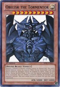 Obelisk the Tormentor - Battle Pack: Epic Dawn (BP01) #BP01-EN021 - Rare YuGiOh Trading Card