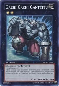 Gachi Gachi Gantetsu - Battle Pack: Epic Dawn (BP01) #BP01-EN025 - Rare YuGiOh Trading Card