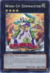 Wind-Up Zenmaister - Battle Pack: Epic Dawn (BP01) #BP01-EN028 - Rare YuGiOh Trading Card