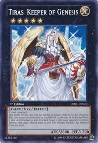 Tiras, Keeper of Genesis - Battle Pack: Epic Dawn (BP01) #BP01-EN029 - Rare YuGiOh Trading Card