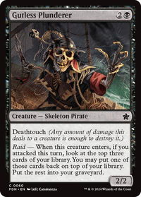 Gutless Plunderer - Foundations (FDN) #60 - Common Magic: The Gathering Trading Card