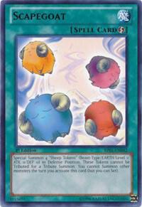 Scapegoat trading card from Battle Pack: Epic Dawn Scapegoat - Battle Pack: Epic Dawn YuGiOh trading card
