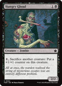 Hungry Ghoul - Foundations (FDN) #62 - Common Magic: The Gathering Trading Card