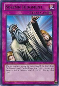 Solemn Judgment - Battle Pack: Epic Dawn YuGiOh trading card