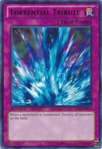 Torrential Tribute trading card from Battle Pack: Epic Dawn Torrential Tribute - Battle Pack: Epic Dawn YuGiOh trading card
