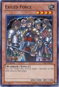 Exiled Force trading card from Battle Pack: Epic Dawn Exiled Force - Battle Pack: Epic Dawn YuGiOh trading card