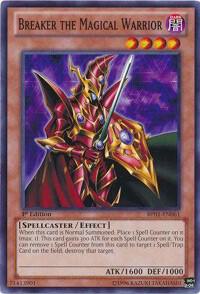 Breaker the Magical Warrior trading card from Battle Pack: Epic Dawn Breaker the Magical Warrior - Battle Pack: Epic Dawn YuGiOh trading card