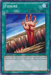 Fissure trading card from Battle Pack: Epic Dawn Fissure - Battle Pack: Epic Dawn YuGiOh trading card