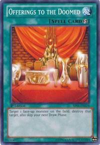 Offerings to the Doomed trading card from Battle Pack: Epic Dawn Offerings to the Doomed - Battle Pack: Epic Dawn YuGiOh trading card