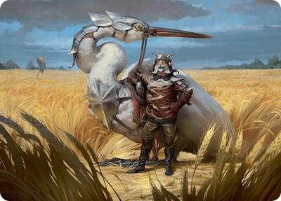 Skyknight Squire Art Card (4/54) - Art Series: Foundations (ASFDN) #4 - Special Magic: The Gathering Trading Card