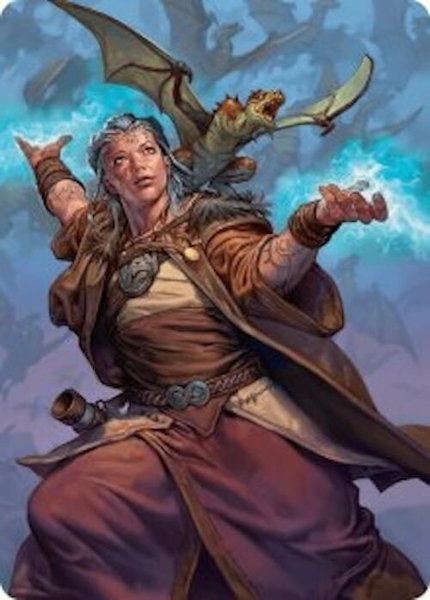 Drake Hatcher 2 Art Card (29/54) trading card from Art Series: Foundations Drake Hatcher 2 Art Card (29/54) - Art Series: Foundations Magic: The Gathering trading card