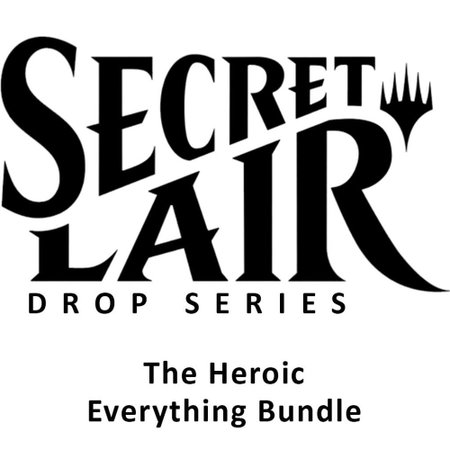 Secret Lair Drop: Marvel Superdrop: The Heroic Everything Bundle trading card from Secret Lair Drop Series Secret Lair Drop: Marvel Superdrop: The Heroic Everything Bundle - Secret Lair Drop Series Magic: The Gathering trading card