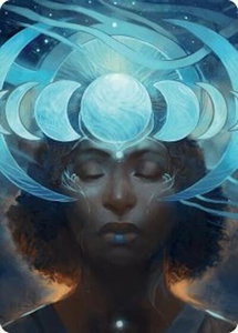 Lunar Insight Art Card (31/54) - Art Series: Foundations (ASFDN) #31 - Special Magic: The Gathering Trading Card