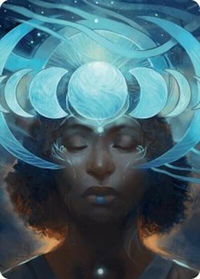 Lunar Insight Art Card (31/54) - Art Series: Foundations (ASFDN) #31 - Special Magic: The Gathering Trading Card