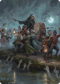 Blasphemous Edict Art Card (35/54) - Art Series: Foundations (ASFDN) #35 - Special Magic: The Gathering Trading Card