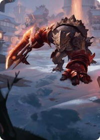 Searslicer Goblin Art Card (39/54) - Art Series: Foundations (ASFDN) #39 - Special Magic: The Gathering Trading Card