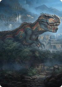 Ghalta, Primal Hunger Art Card (41/54) - Art Series: Foundations (ASFDN) #41 - Special Magic: The Gathering Trading Card