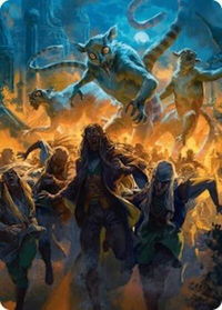 Preposterous Proportions Art Card (43/54) - Art Series: Foundations (ASFDN) #43 - Special Magic: The Gathering Trading Card