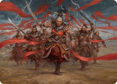 Alesha, Who Laughs at Fate Art Card (14/54) - Art Series: Foundations (ASFDN) #14 - Special Magic: The Gathering Trading Card