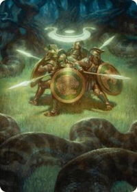 Anthem of Champions Art Card (47/54) - Art Series: Foundations (ASFDN) #47 - Special Magic: The Gathering Trading Card