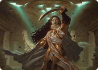 Elenda, Saint of Dusk Art Card (15/54) - Art Series: Foundations (ASFDN) #15 - Special Magic: The Gathering Trading Card