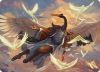 Kykar, Zephyr Awakener Art Card (16/54) - Art Series: Foundations (ASFDN) #16 - Special Magic: The Gathering Trading Card