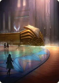 Plains Art Card (21/54) - Art Series: Foundations (ASFDN) #21 - Special Magic: The Gathering Trading Card