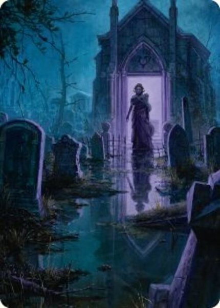 Swamp Art Card (23/54) trading card from Art Series: Foundations Swamp Art Card (23/54) - Art Series: Foundations Magic: The Gathering trading card