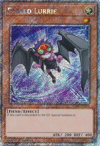 Fabled Lurrie (Platinum Secret Rare) - Quarter Century Bonanza #RA03-EN003 - Platinum Secret Rare YuGiOh Trading Card