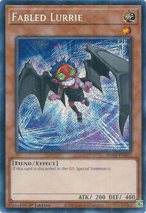 Fabled Lurrie (Secret Rare) - Quarter Century Bonanza #RA03-EN003 - Secret Rare YuGiOh Trading Card