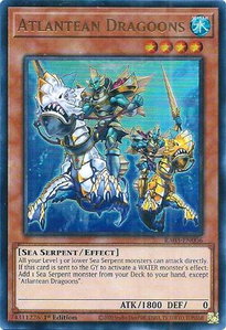 Atlantean Dragoons (UR) - Quarter Century Bonanza #RA03-EN006 - Ultra Rare YuGiOh Trading Card