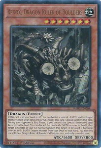 Redox, Dragon Ruler of Boulders (UR) - Quarter Century Bonanza #RA03-EN008 - Ultra Rare YuGiOh Trading Card