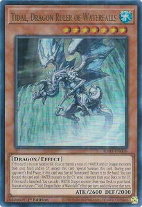 Tidal, Dragon Ruler of Waterfalls (UR) - Quarter Century Bonanza #RA03-EN009 - Ultra Rare YuGiOh Trading Card