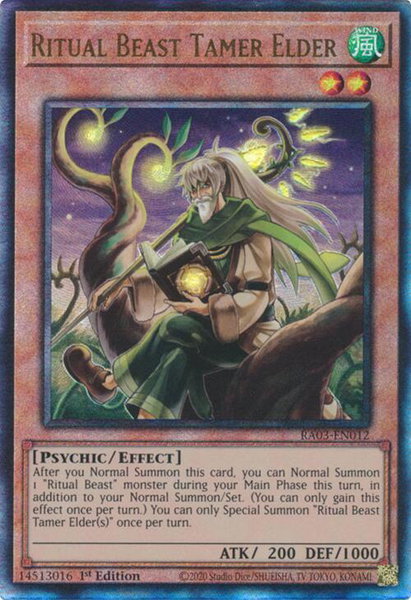 Ritual Beast Tamer Elder (PUR) - Quarter Century Bonanza YuGiOh trading card