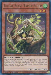 Ritual Beast Tamer Elder (UR) - Quarter Century Bonanza #RA03-EN012 - Ultra Rare YuGiOh Trading Card