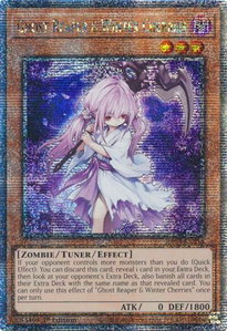 Ghost Reaper & Winter Cherries (Quarter Century Secret Rare) - Quarter Century Bonanza #RA03-EN014 - Quarter Century Secret Rare YuGiOh Trading Card