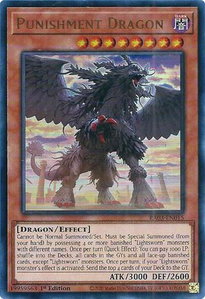 Punishment Dragon (UR) - Quarter Century Bonanza #RA03-EN015 - Ultra Rare YuGiOh Trading Card