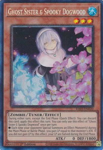 Ghost Sister & Spooky Dogwood (Alternate Art) (PCR) - Quarter Century Bonanza #RA03-EN020 - Prismatic Collector's Rare YuGiOh Trading Card
