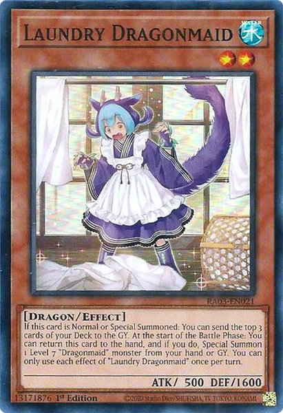 Laundry Dragonmaid - Quarter Century Bonanza YuGiOh trading card