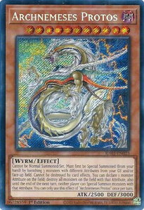 Archnemeses Protos (Secret Rare) - Quarter Century Bonanza #RA03-EN023 - Secret Rare YuGiOh Trading Card