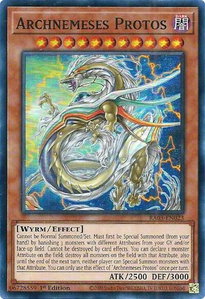 Archnemeses Protos - Quarter Century Bonanza #RA03-EN023 - Super Rare YuGiOh Trading Card