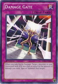Damage Gate trading card from Battle Pack: Epic Dawn Damage Gate - Battle Pack: Epic Dawn YuGiOh trading card