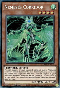Nemeses Corridor (PCR) - Quarter Century Bonanza #RA03-EN025 - Prismatic Collector's Rare YuGiOh Trading Card