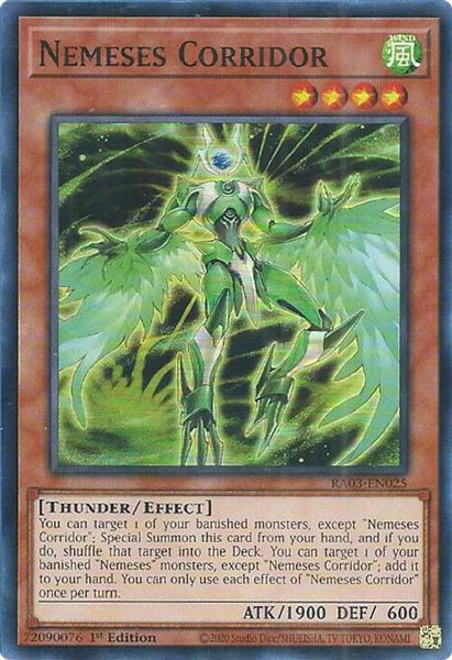 Nemeses Corridor - Quarter Century Bonanza YuGiOh trading card