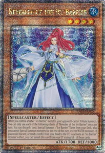 Revealer of the Ice Barrier (Quarter Century Secret Rare) - Quarter Century Bonanza #RA03-EN028 - Quarter Century Secret Rare YuGiOh Trading Card