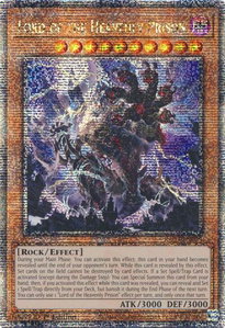 Lord of the Heavenly Prison (Quarter Century Secret Rare) - Quarter Century Bonanza #RA03-EN029 - Quarter Century Secret Rare YuGiOh Trading Card