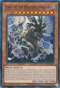 Lord of the Heavenly Prison - Quarter Century Bonanza #RA03-EN029 - Super Rare YuGiOh Trading Card