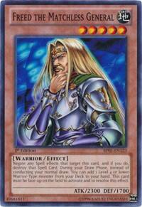 Freed the Matchless General - Battle Pack: Epic Dawn (BP01) #BP01-EN123 - Common / Short Print YuGiOh Trading Card