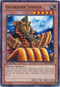 Guardian Sphinx - Battle Pack: Epic Dawn (BP01) #BP01-EN130 - Common / Short Print YuGiOh Trading Card
