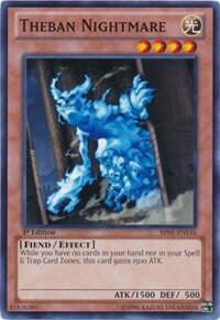 Theban Nightmare - Battle Pack: Epic Dawn (BP01) #BP01-EN134 - Common / Short Print YuGiOh Trading Card